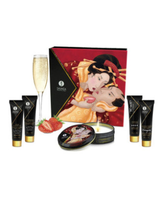 Coffret de Geisha vin pétillant à la fraise 