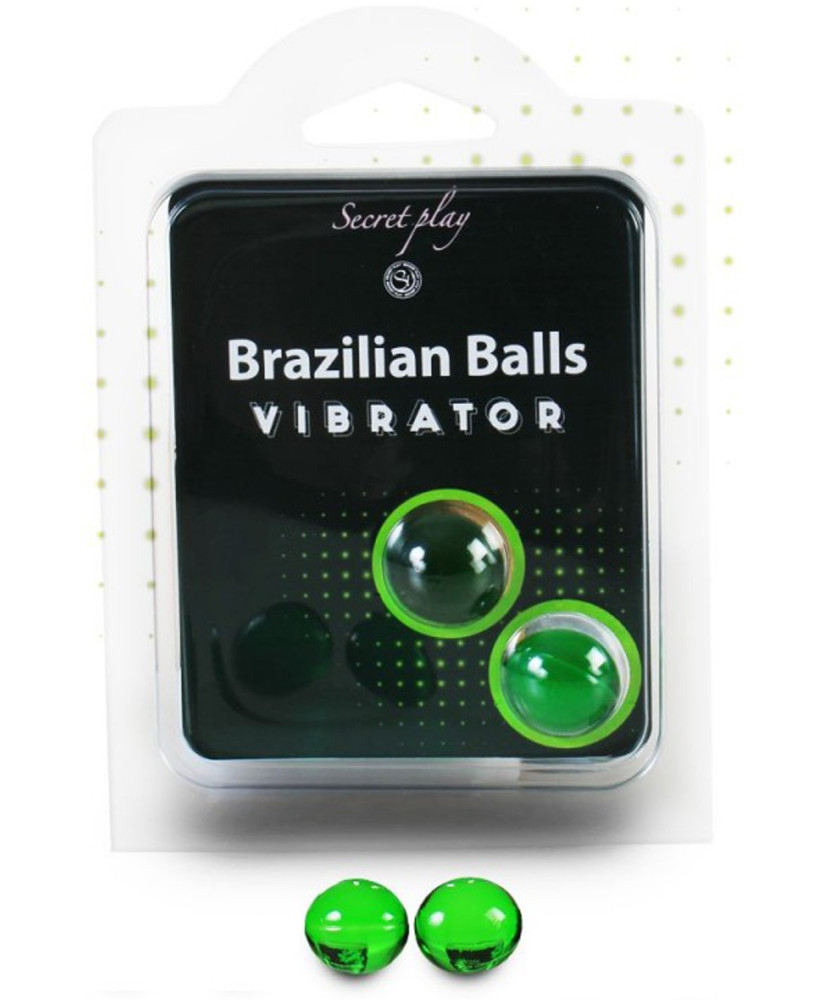 Boules de massage Brésiliennes effet vibrant 