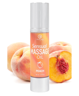 Huile de massage pêche 50 ml Secret Play