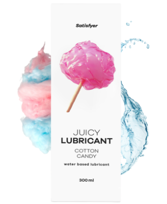 Lubrifiant à base d'eau Barbe à papa 300 ml Satisfyer 