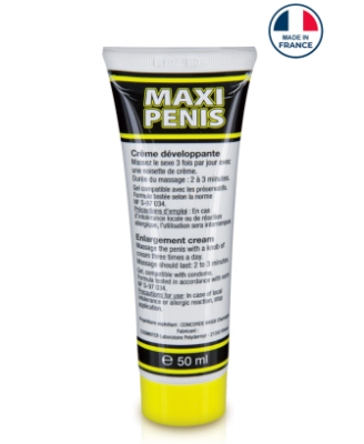 Crème Développante Homme Maxi Pénis 50 ml